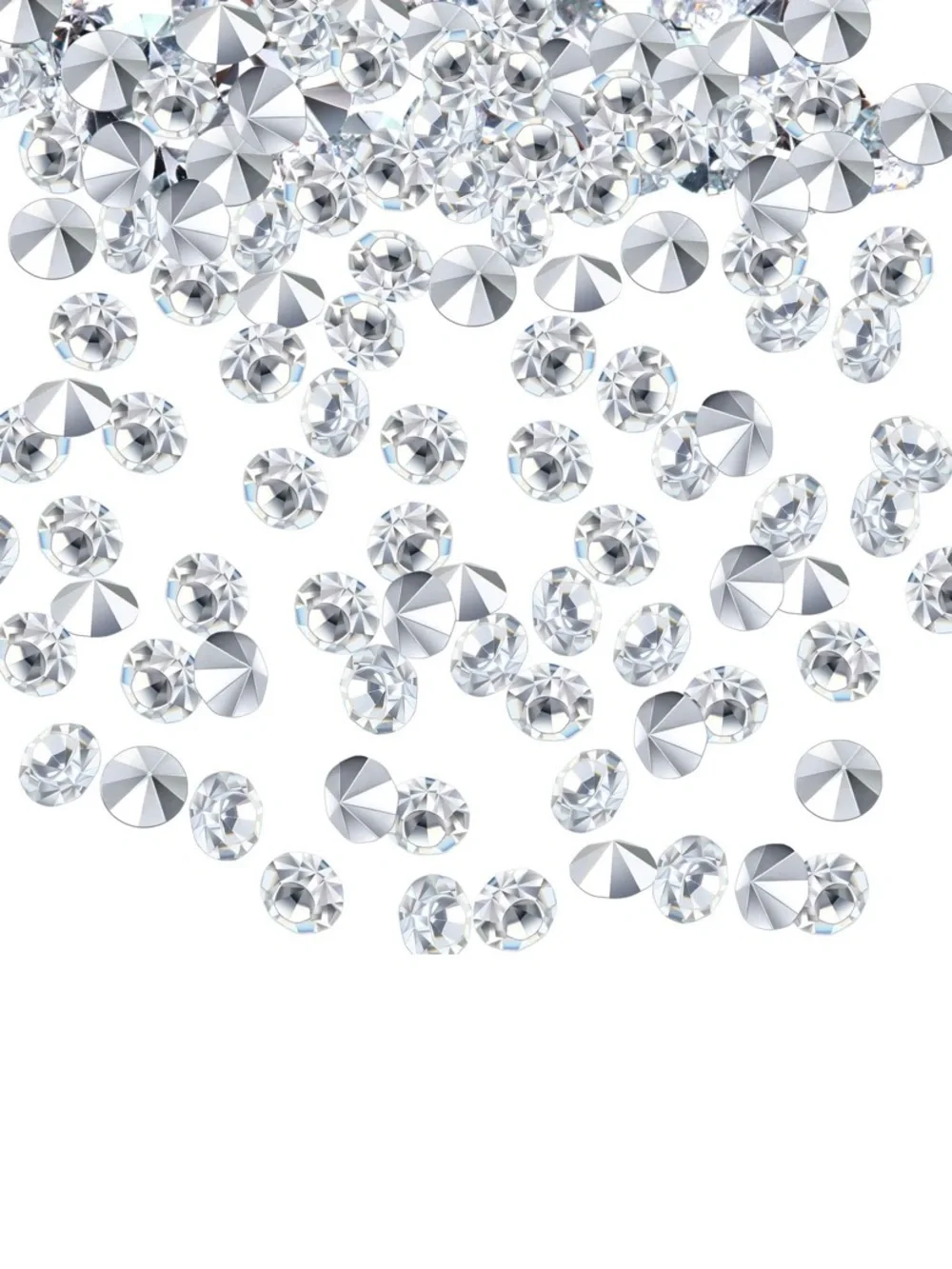 10000 Piece Crystal Acrylic Diamond Confetti  Table Decor